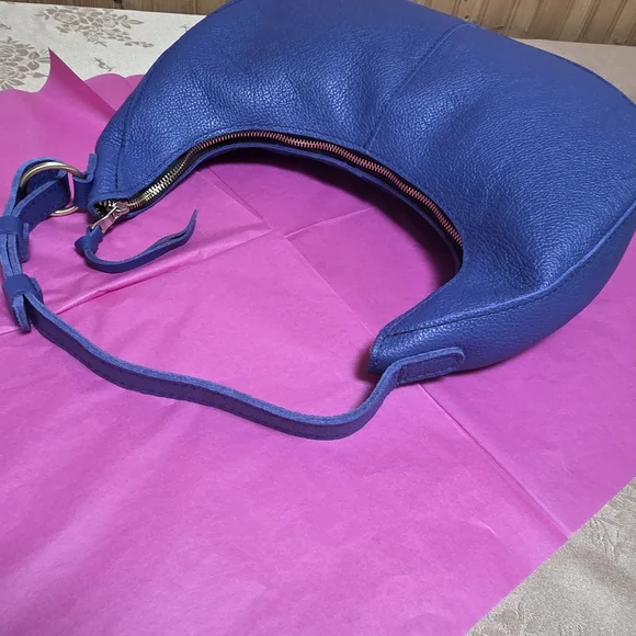 Portland Leather Molino Blue Nora, Large, Premium - Picture 5 of 10